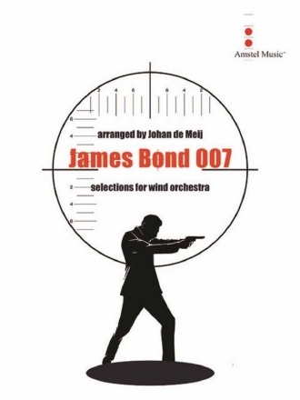 James Bond 007 for wind orchestra score and parts