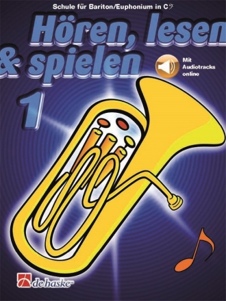 Hren, lesen & spielen Band 1 (+Online Audio) fr Bariton/Euphonium BC