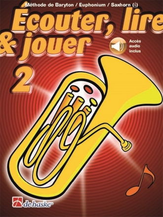 couter, lire & jouer 2 Baryton/Euph/Saxhorn TC Baritone/Euphonium TC Book & Audio-Online