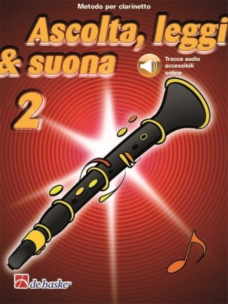 Ascolta, leggi & suona 2 clarinetto Clarinet Book & Audio-Online