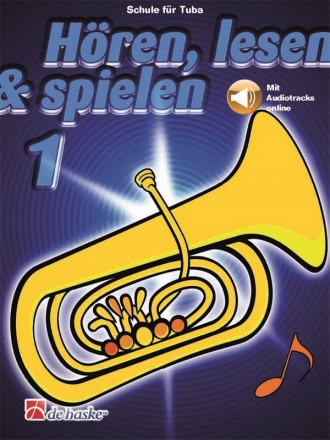 Hren Lesen Spielen Band 1 (+Online Audio) fr Tuba in C, Bassschlssel