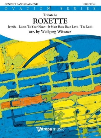 Tribute to Roxette for concert band score