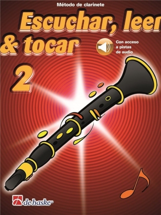 Escuchar, leer & tocar 2 clarinete Clarinet Book & Audio-Online