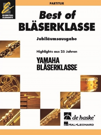 Best of Blserklasse - Jubilumsausgabe fr Blasorchester Partitur