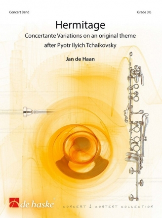 Jan de Haan, Hermitage Concert Band/Harmonie Partitur + Stimmen