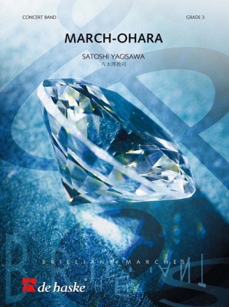 Satoshi Yagisawa, March-Ohara for Concert Band/Harmonie Score