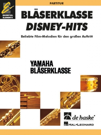 BlserKlasse Disney-Hits  fr Blasorchester Partitur