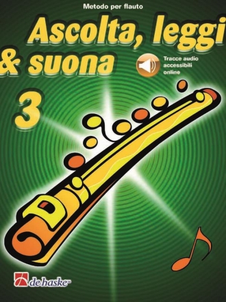 Ascolta, leggi & suona 3 flauto Flte Buch + Online-Audio