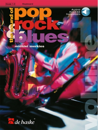 Michiel Merkies, The Sound of Pop, Rock & Blues Vol. 1 Keyboard Buch + Online-Audio