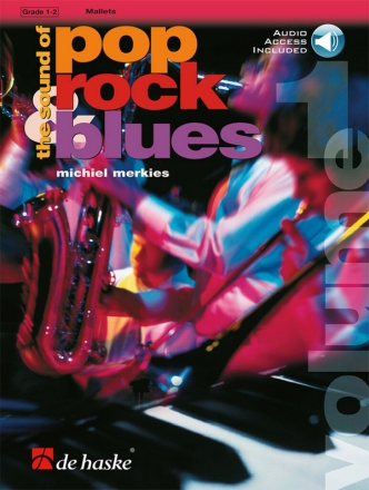 Michiel Merkies, The Sound of Pop, Rock & Blues Vol. 1 Mallet Instruments Buch + Online-Audio