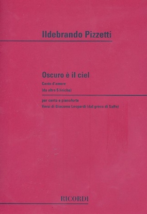 Oscuro  il ciel per canto e pianoforte (it)