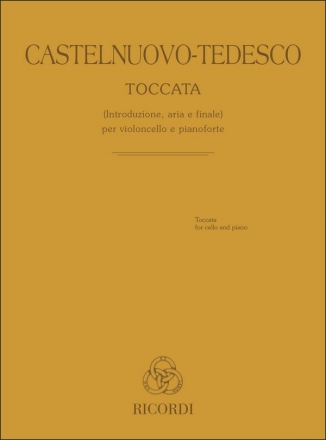 Toccata (Introduzione, Aria e Finale) per violoncello e pianoforte