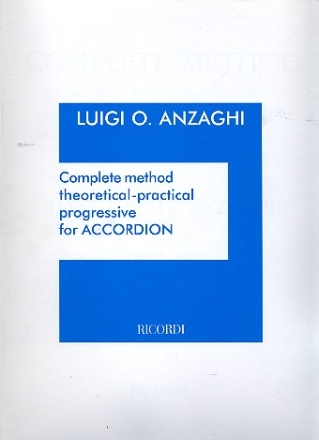 Complete Method theoretical- practical progressive for accordion (en)