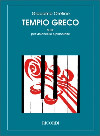 Tempio Greco for celloi and piano score