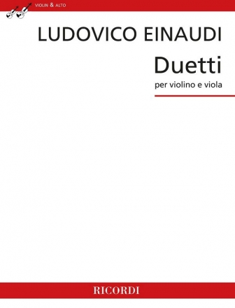 Duetti per violino e viola partitura