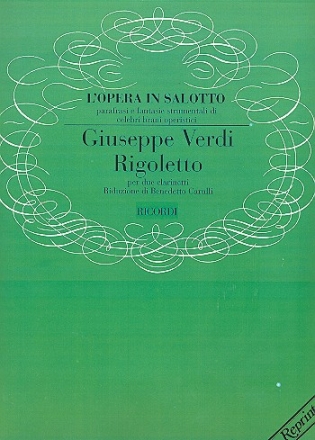 Rigoletto per 2 clarinetti parti