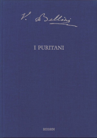 Vincenzo Bellini, I Puritani - Opera Seria In Tre Atti Opera Partitur-Set Gebunden