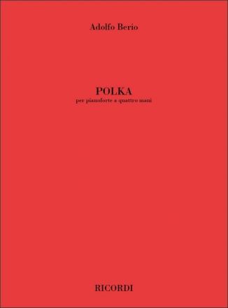 Adolfo Berio, Polca Piano 4 Hands Buch