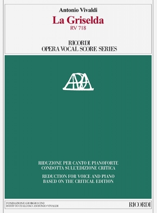 La Griselda RV 718   vocal score (it)