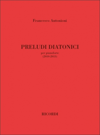 Francesco Antonioni, Preludi Diatonici Klavier Partitur