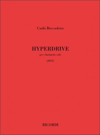 Carlo Boccadoro, Hyperdrive Clarinet Buch