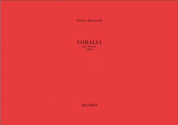 Fausto Romitelli, Coralli Gitarre Buch