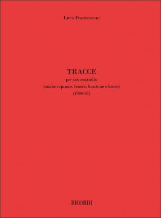 Tracce per sax contralto (anche soprano, tenore, baritono e basso)