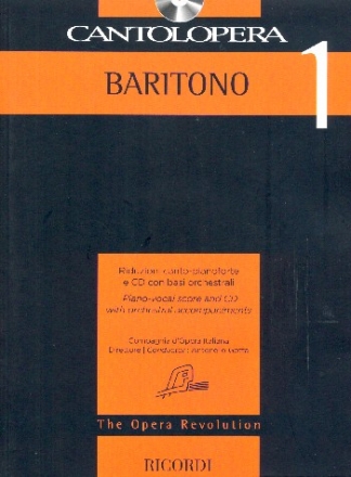 Cantolopera Collection - Baritono vol.1 (+CD) for baritone and piano