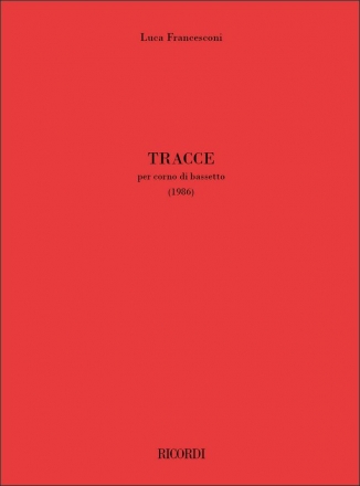 Tracce (1986) per corno di bassetto