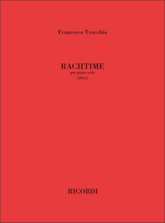 Francesco Trocchia, Rachtime Klavier Buch