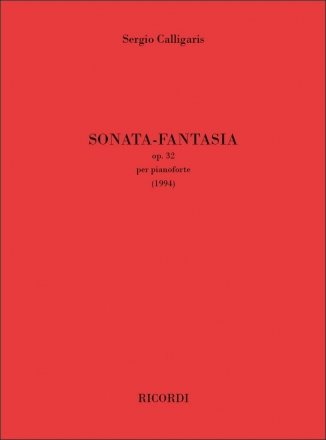 Sergio Calligaris, Sonata-Fantasia op. 32 Klavier Buch