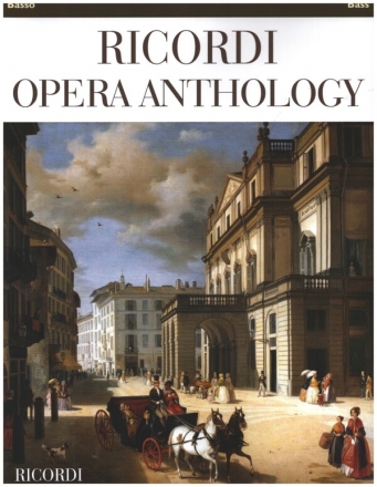 Ricordi Opera Anthology fr Bass und Klavier