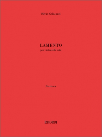 Lamento per violoncello solo