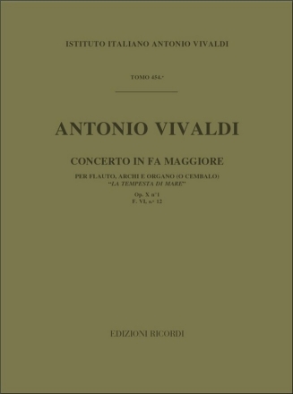 NR141651 Concerto for flute, string orchestra and Bc parts