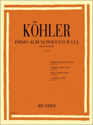 Louis Khler, Primo Album Per Fanciulli Op 210 Klavier Partitur