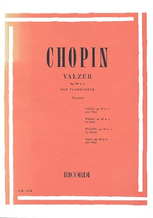 Walzer op.69,1 fr Klavier