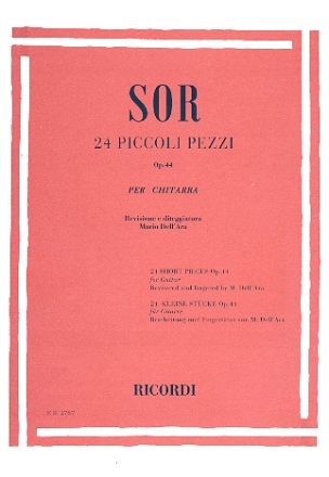 24 piccoli Pezzi op.44 per chitarra