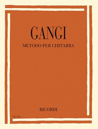 M. Gangi, Metodo Per Chitarra Gitarre Buch