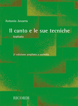 Il canto e le sue tecniche Metodi E Studi Per Canto Schule