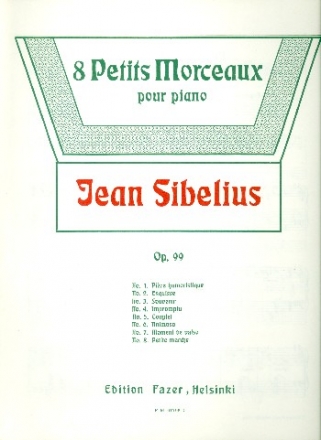 Piece humoristique op.99,1 pour piano