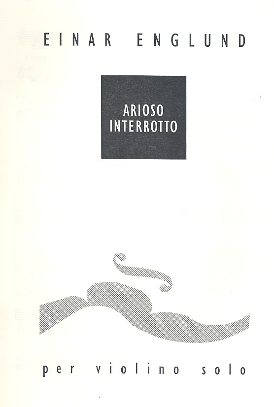 Arioso interrotto for violin