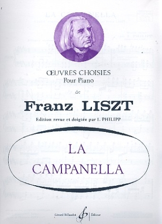 La Campanella  pour piano