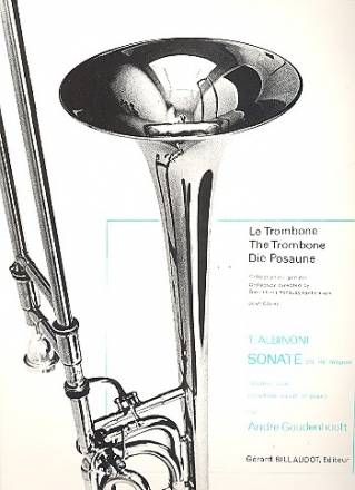 Sonate r majuer pour trombone basse et piano