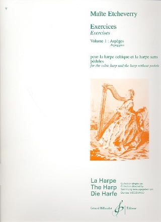 Exercises vol.1 arpges pour la harpe celtique et la harpe sans pdales