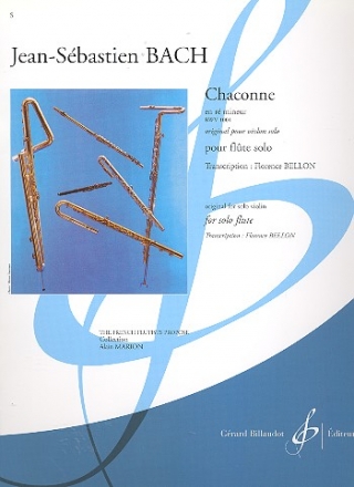 Chaconne r mineur BWV1004 pour violon pour flte