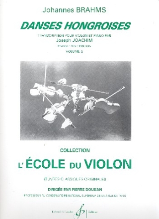 Danses hongroises vol.2 (nos.11-21) pour violon et piano