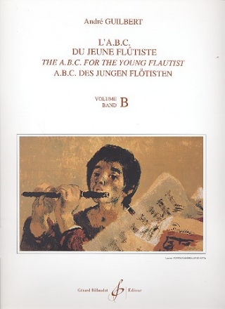 L'abc du jeune flutiste vol.B Mthode pour flute (fr/en/dt)