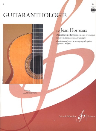 Guitaranthologie vol.2 (+CD) rpertoire pdagogique pour prolonger les premires annes de guitare