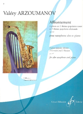 Affrontement op.147 pour saxophone alto et piano