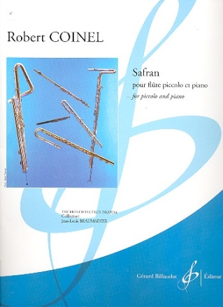 Safran pour flte piccolo et piano